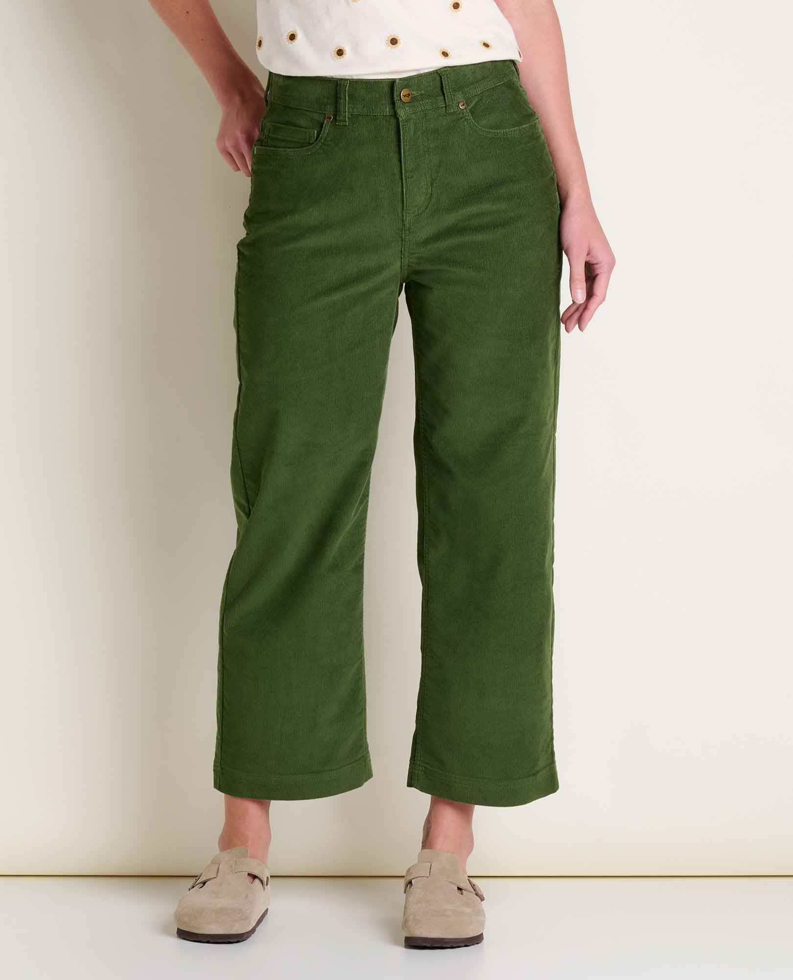 Coaster Cord Wide Leg Pant - Softxoi