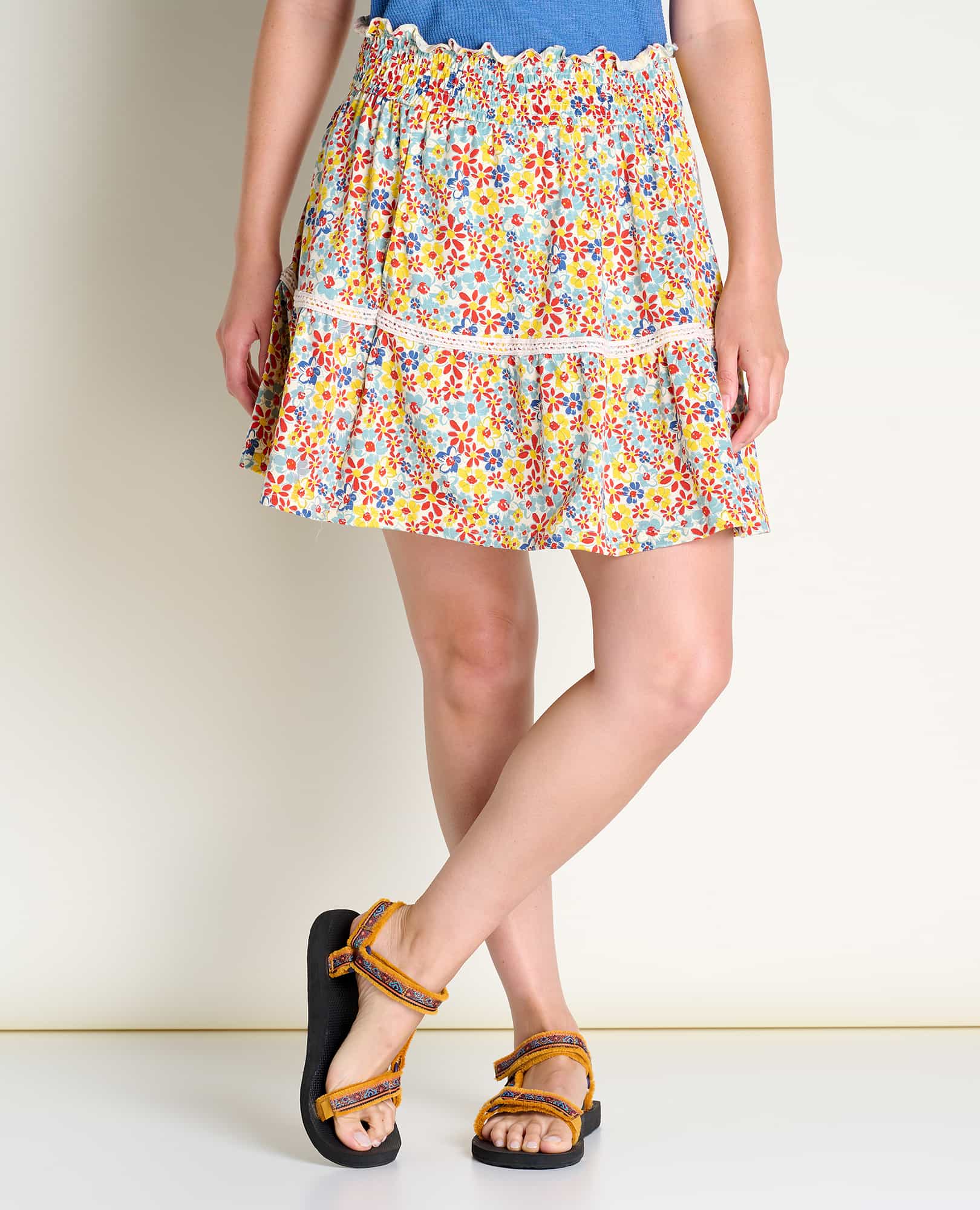 Marigold Ruffle Skirt - Softxoi
