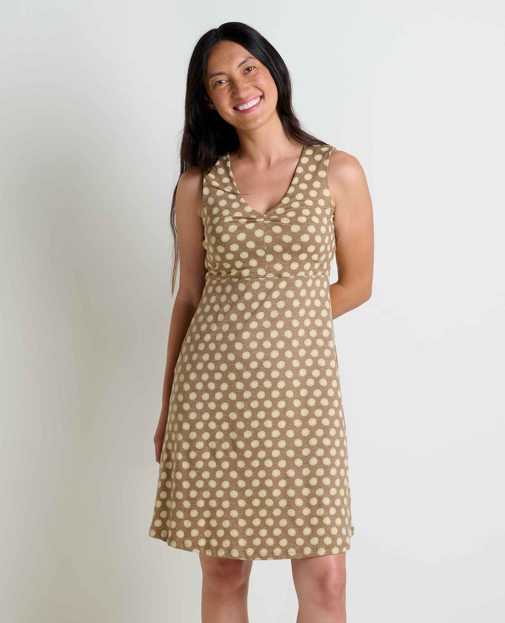 Rosemarie Sleeveless Dress - Softxoi