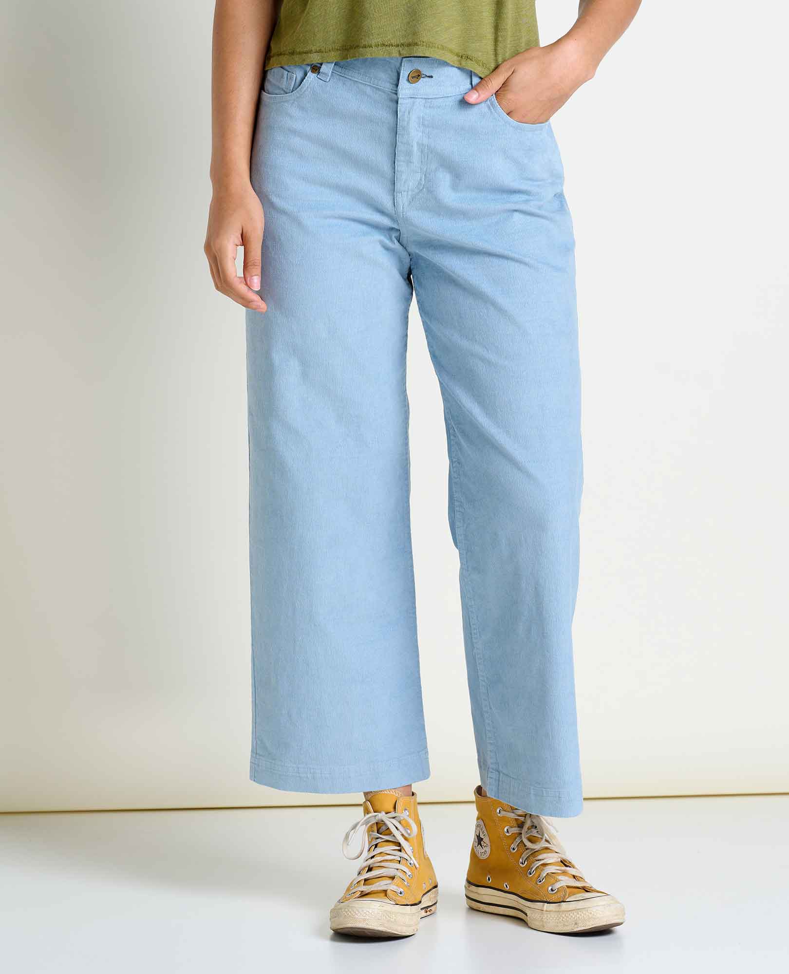 Women's Karuna Cord Wide Leg Pant - Softxoi