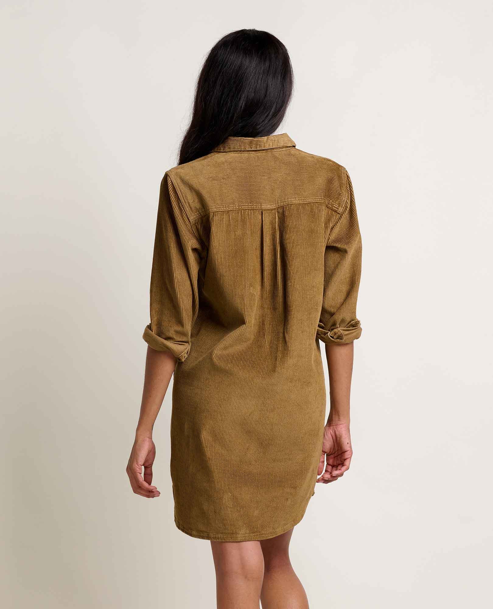 Cascadia Popover Cord Dress - Softxoi