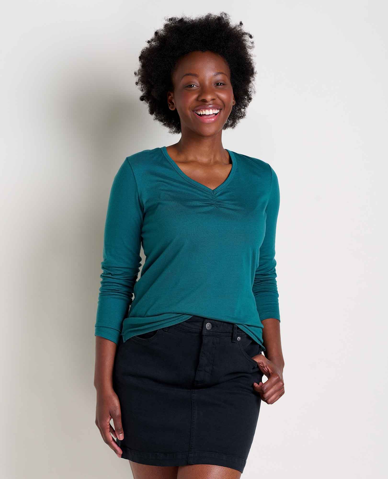 Rose Long Sleeve Tee - Softxoi