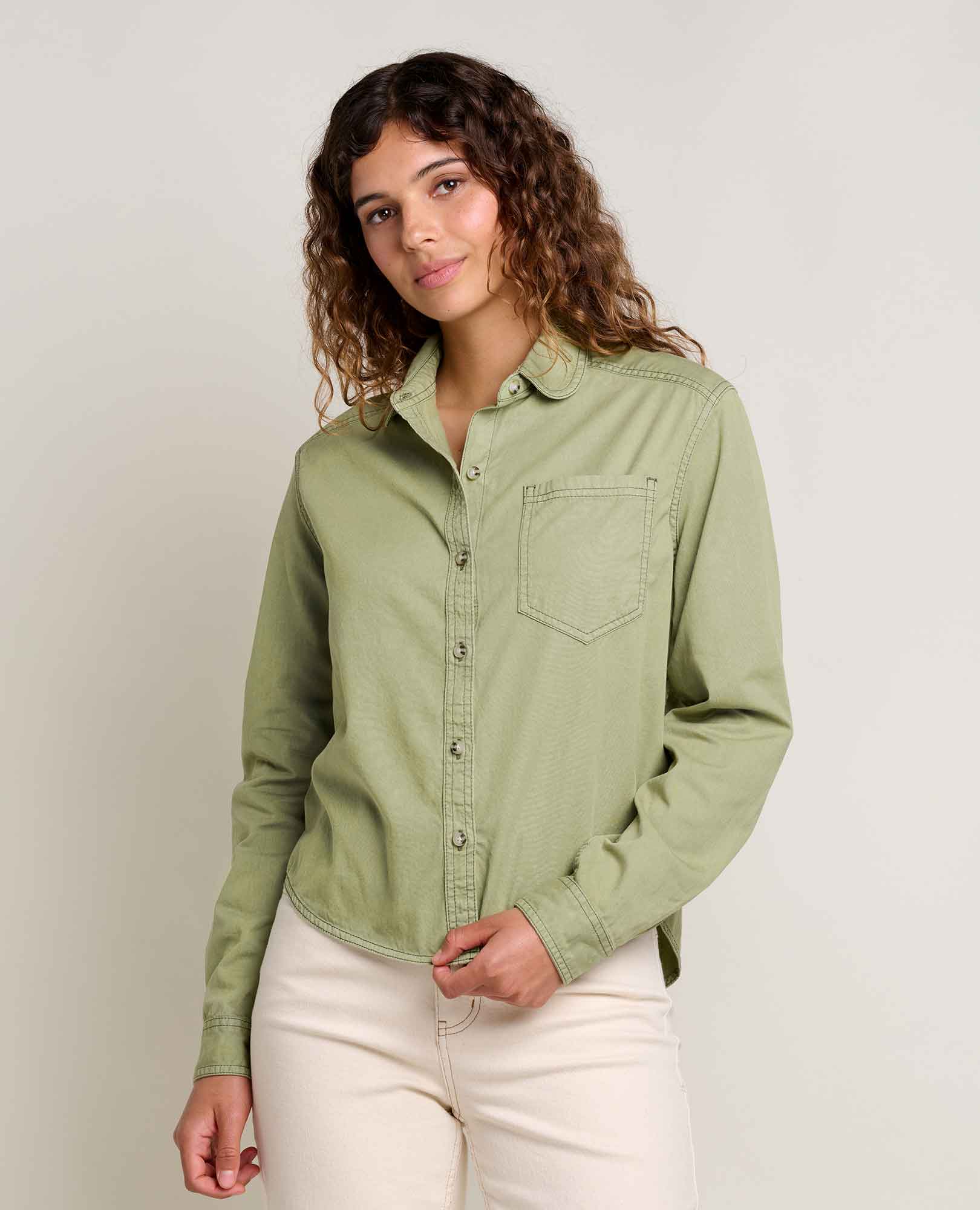 Arroyo Twill Boxy Shirt - Softxoi