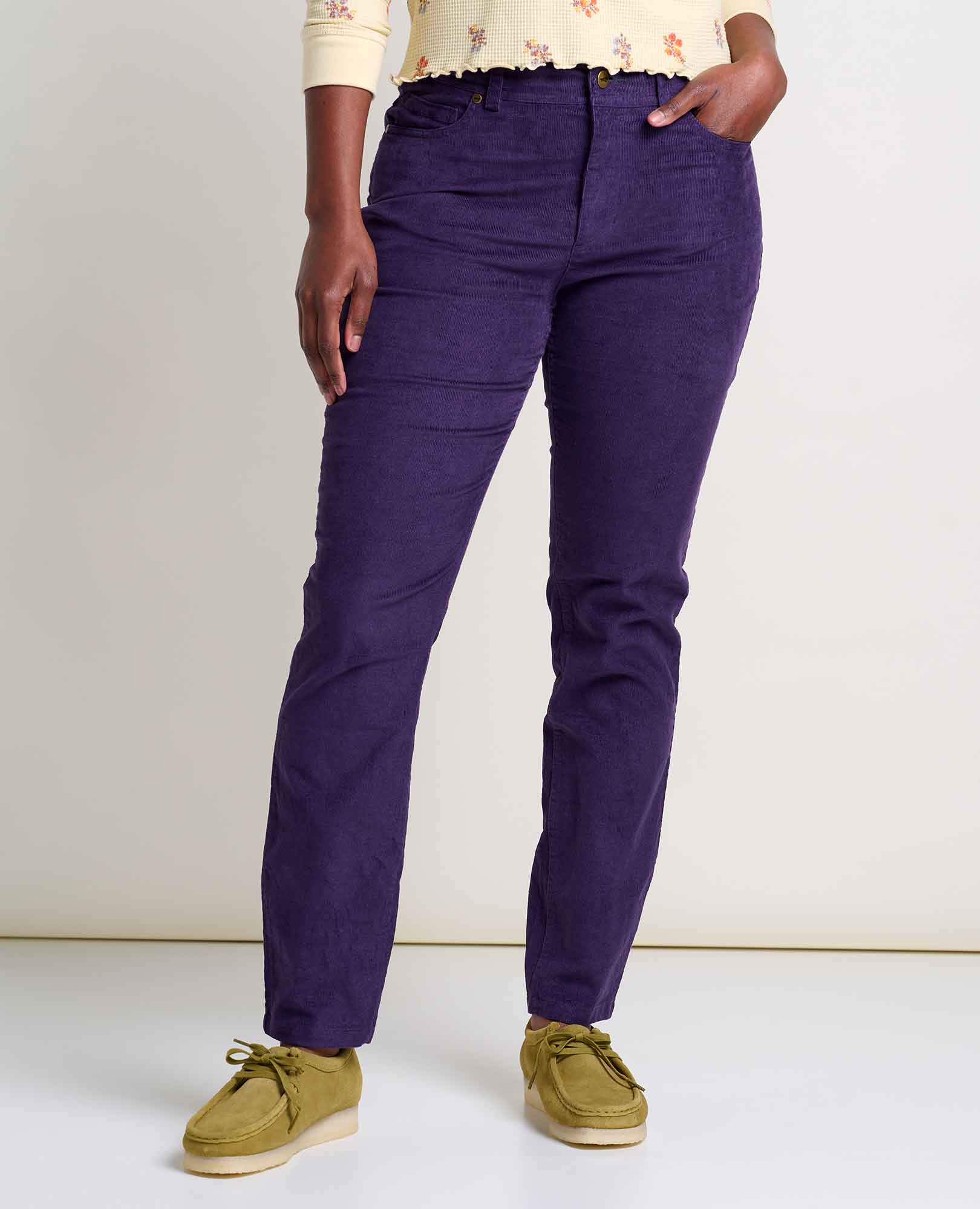 Karuna Cord 5 Pocket Skinny Pant - Softxoi