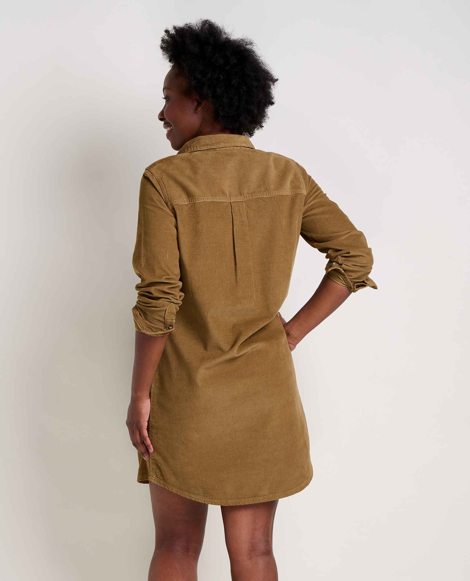 Scouter Cord Shirtdress - Softxoi