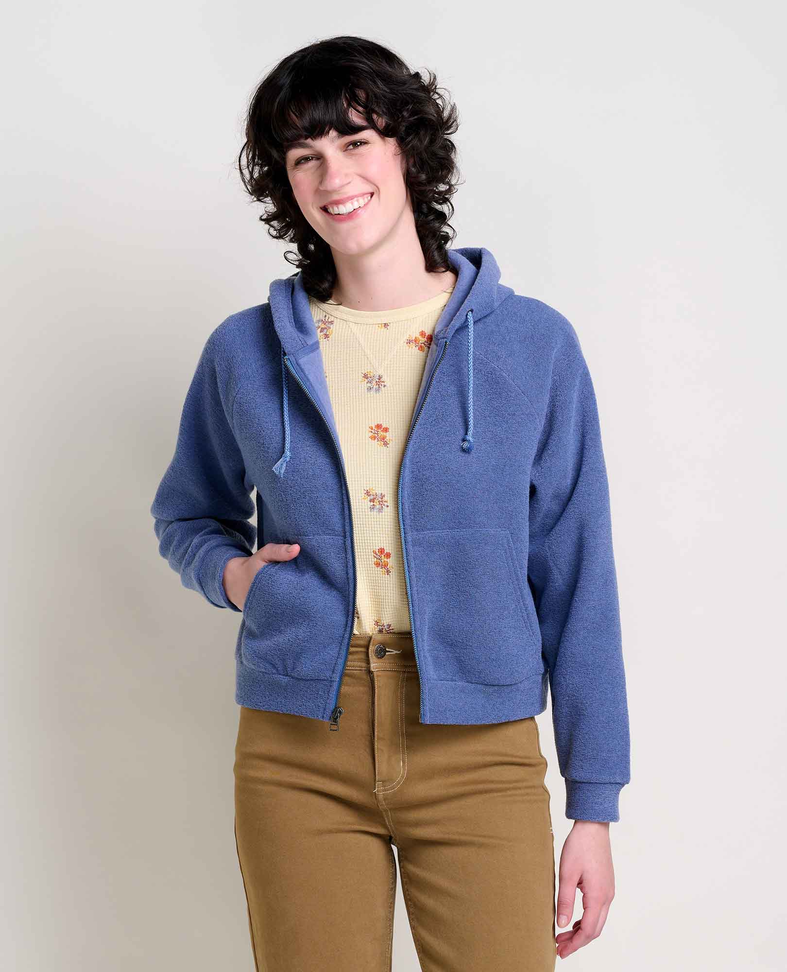 Whitney Terry Zip Hoodie - Softxoi