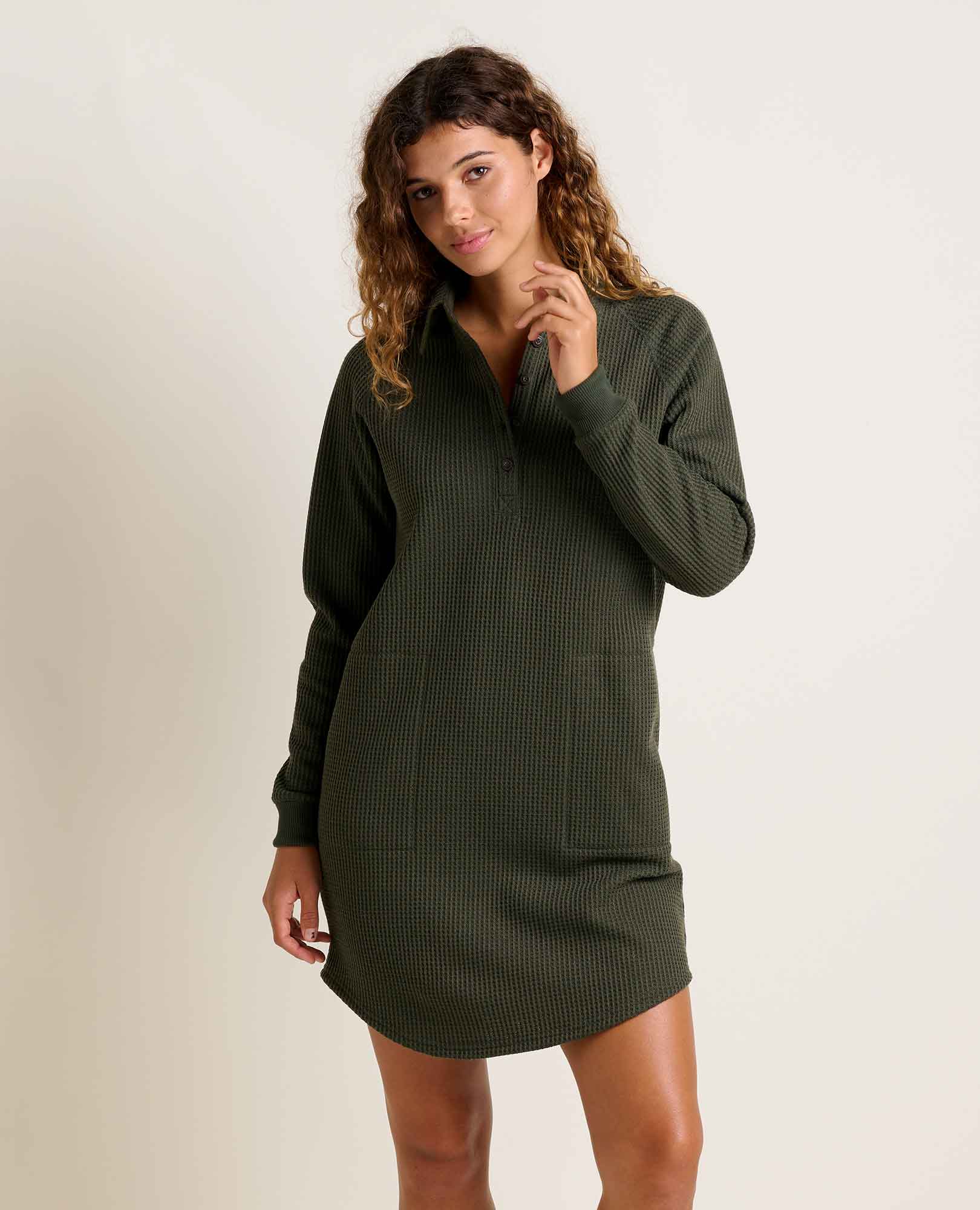 Bitterroot Henley Dress - Softxoi
