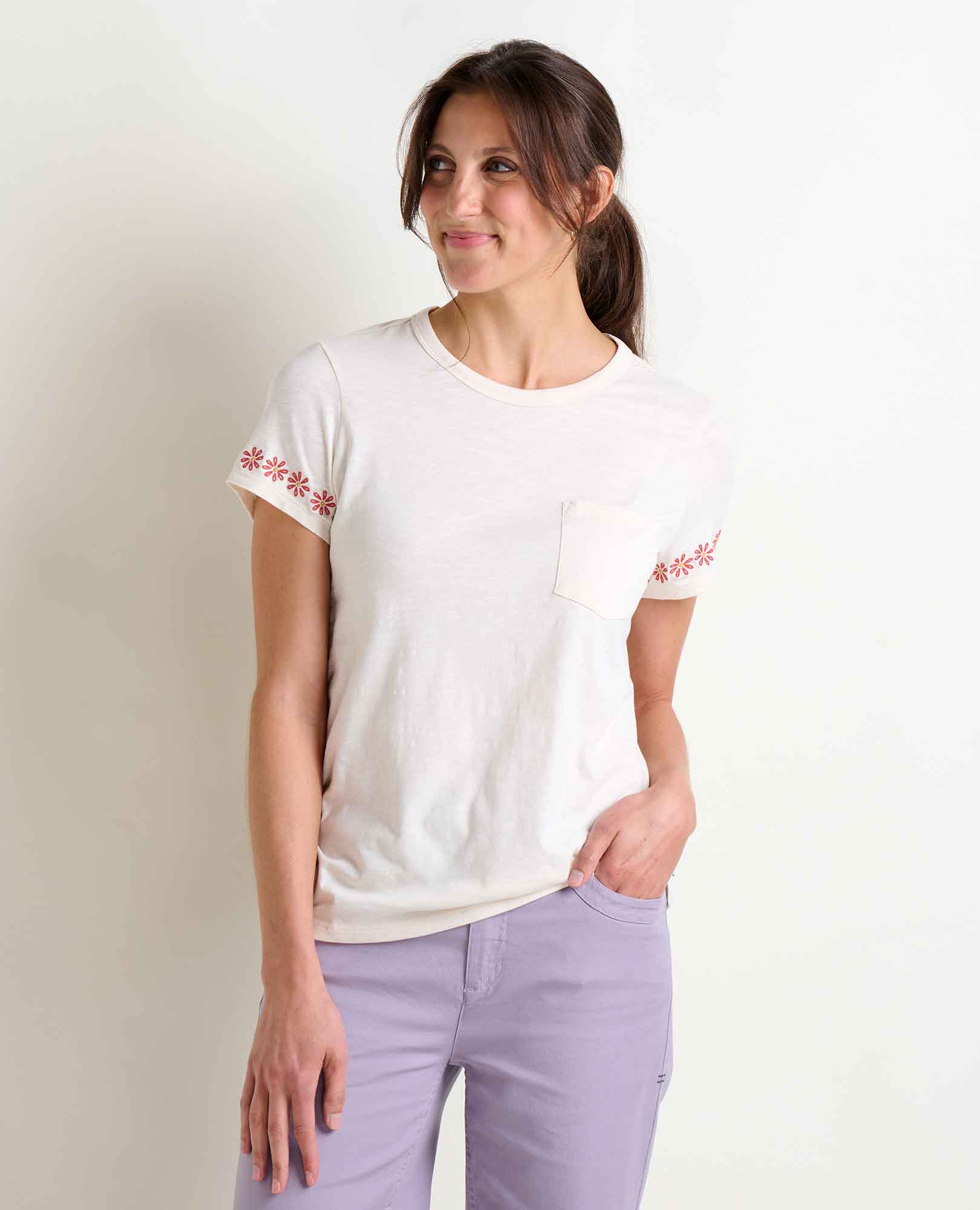 Women's Primo Crew Embroidered - Softxoi