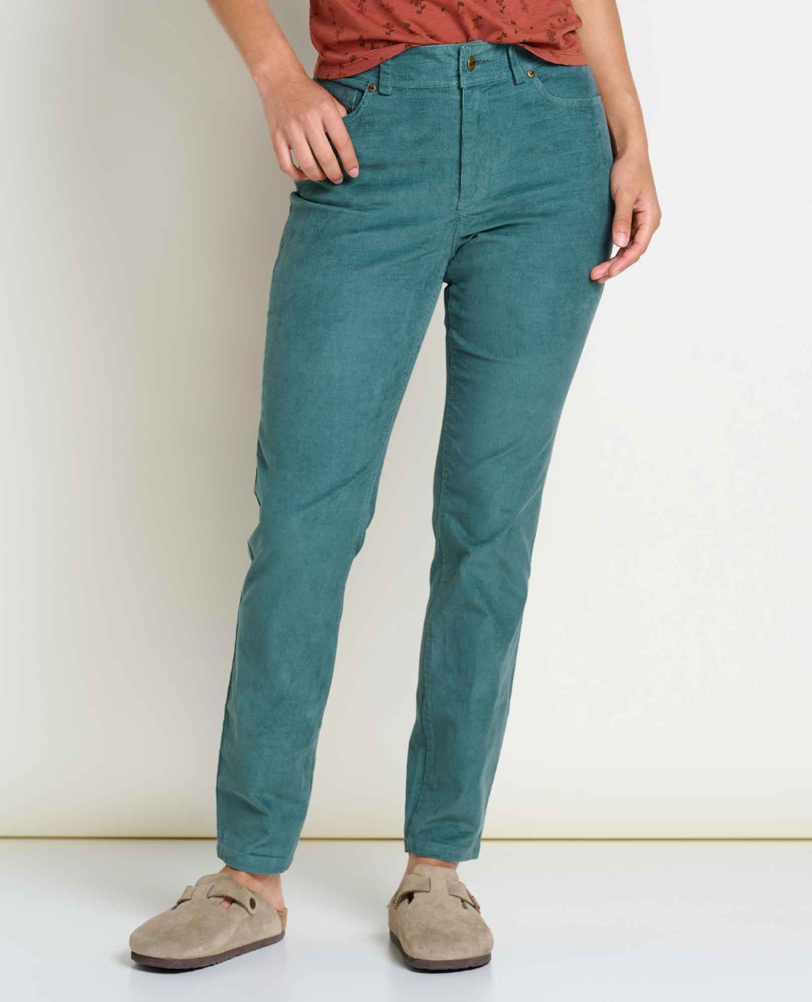 Karuna Cord 5 Pocket Skinny Pant - Softxoi