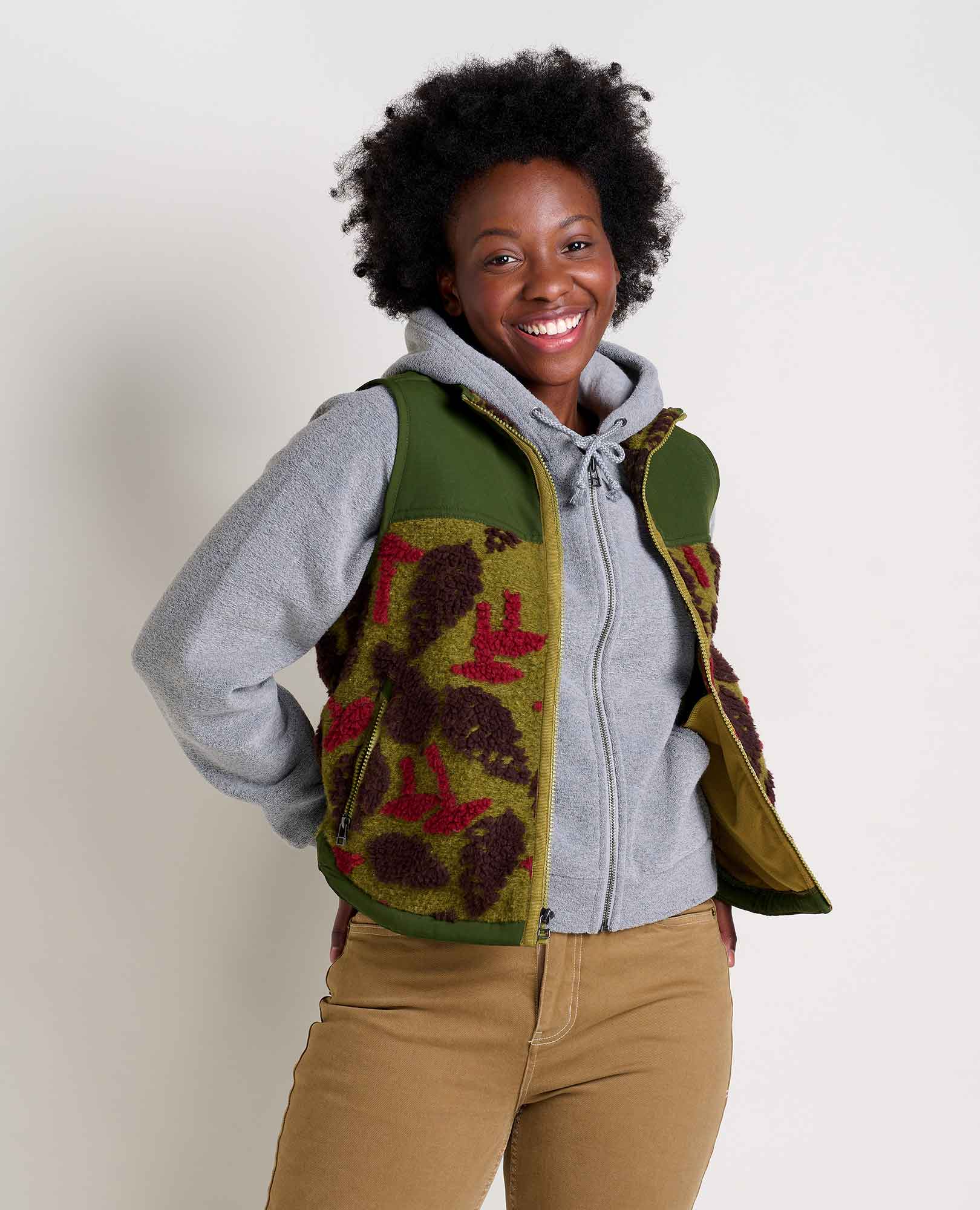Women's Sespe Sherpa Vest - Softxoi