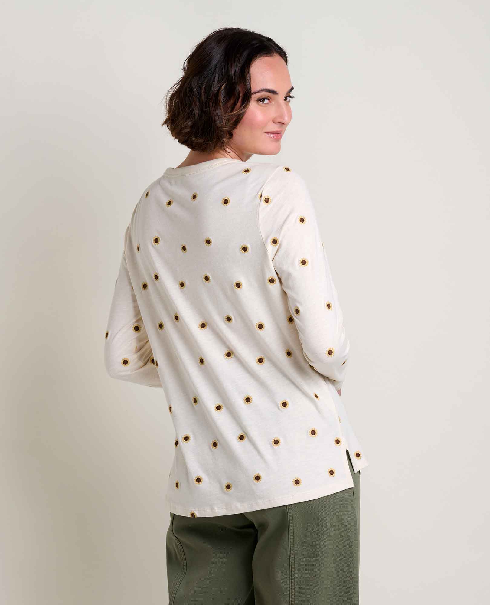 Women's Primo Long Sleeve Crew Embroidered - Softxoi