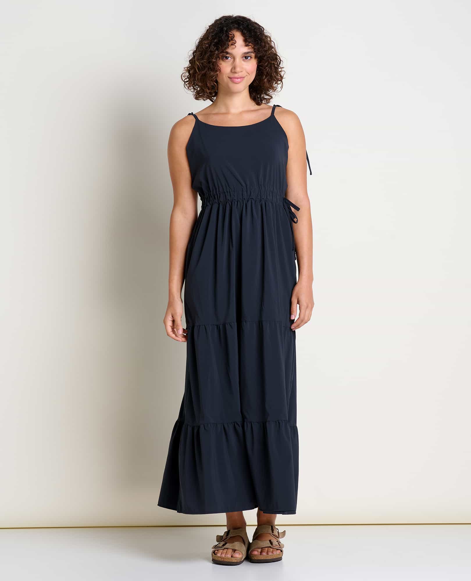 Sunkissed Tiered Sleeveless Dress - Softxoi