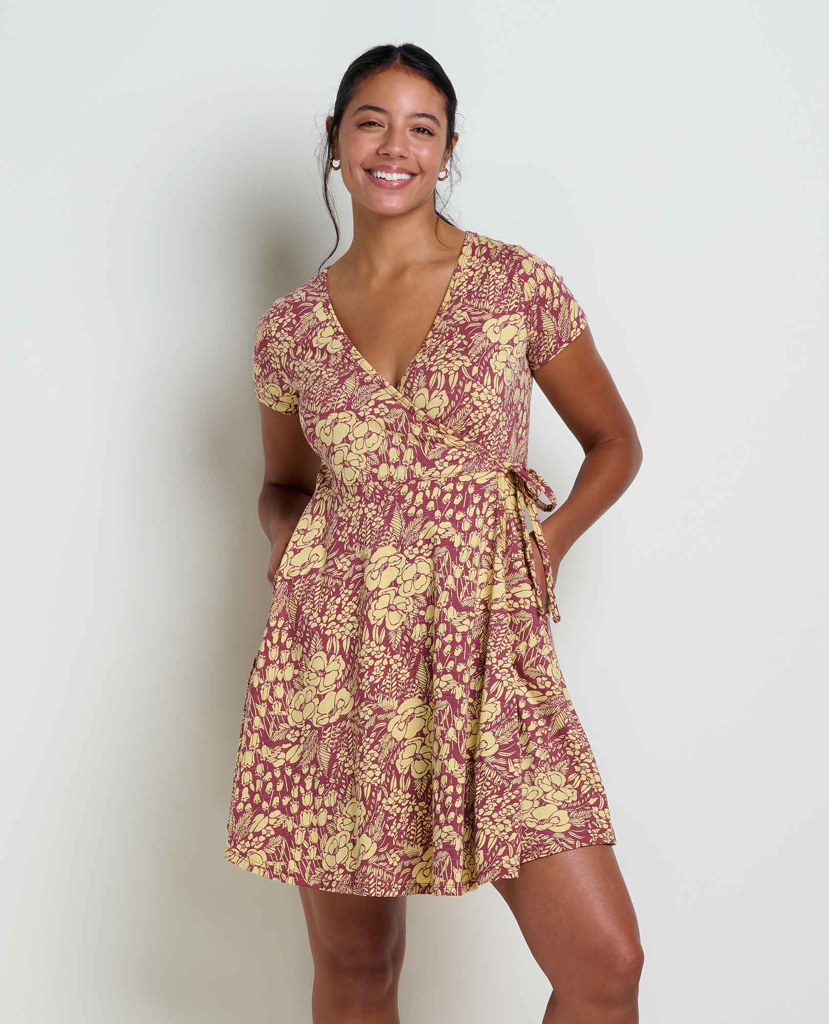 Freesia Wrap Dress - Softxoi