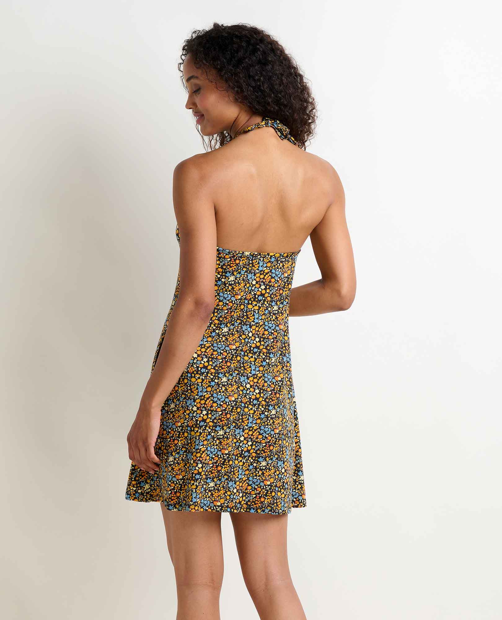 Plumeria Halter Dress - Softxoi
