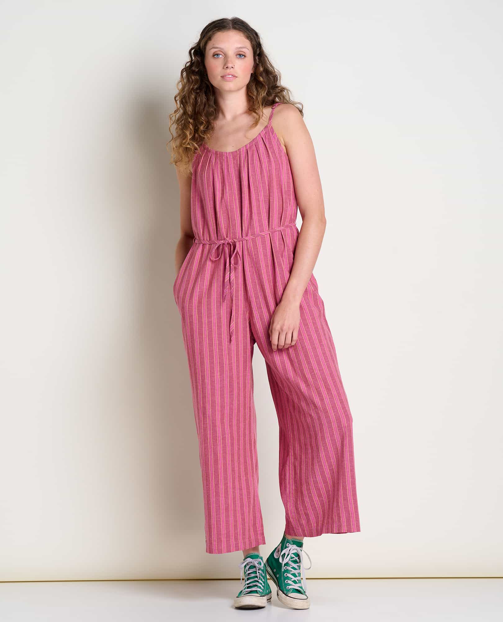 Taj Hemp Strappy Jumpsuit - Softxoi
