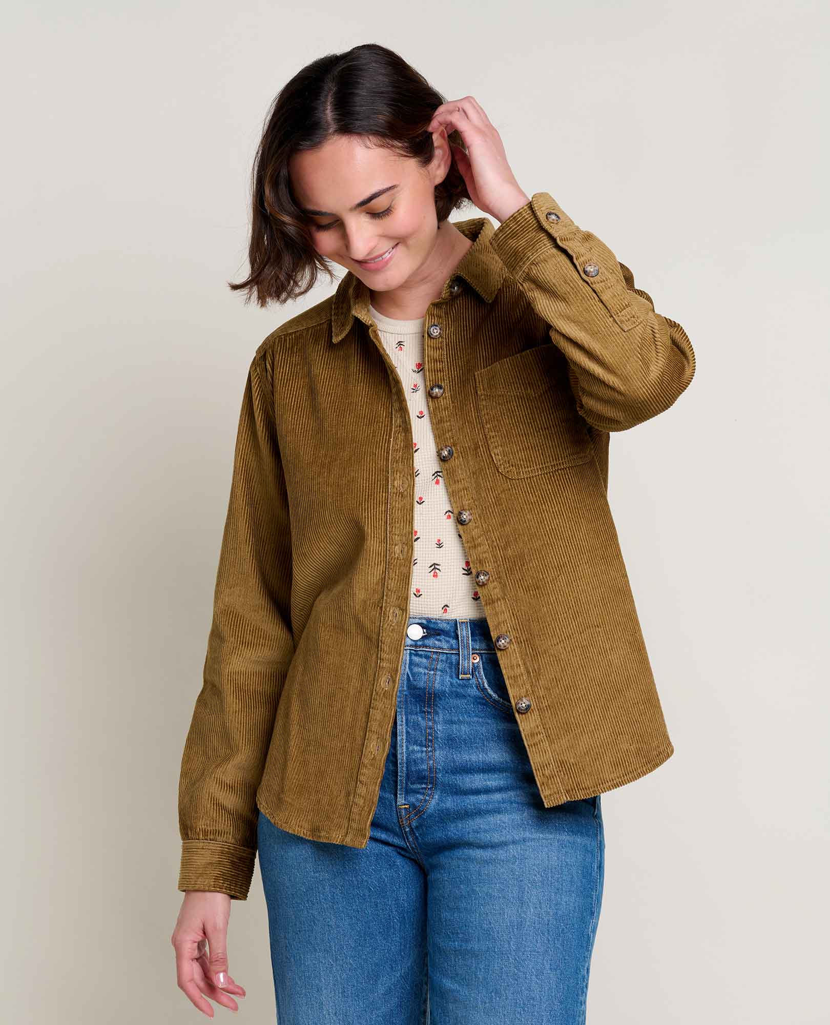 Women's Cascadia Cord Shirt - Softxoi