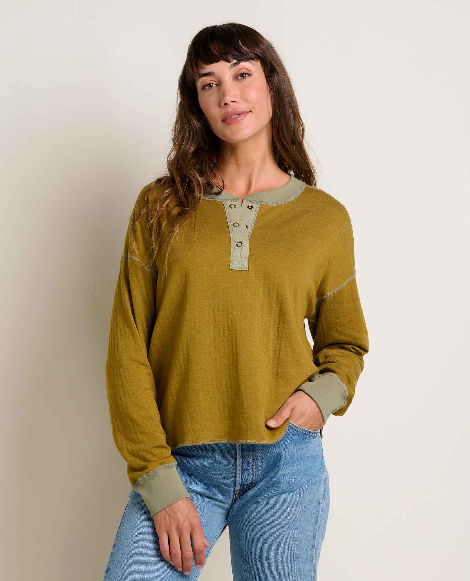 Women's Nord Reversible Henley - Softxoi