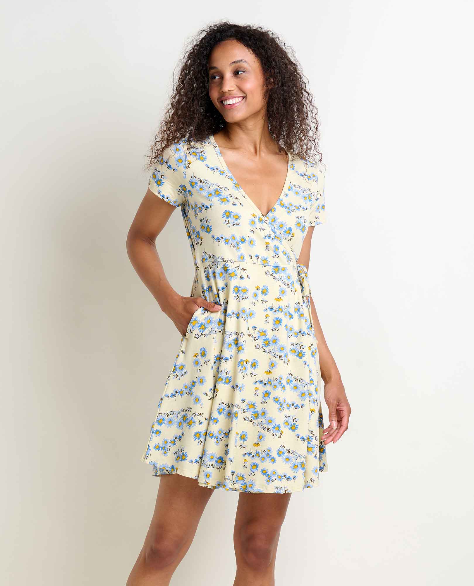 Freesia Wrap Dress - Softxoi