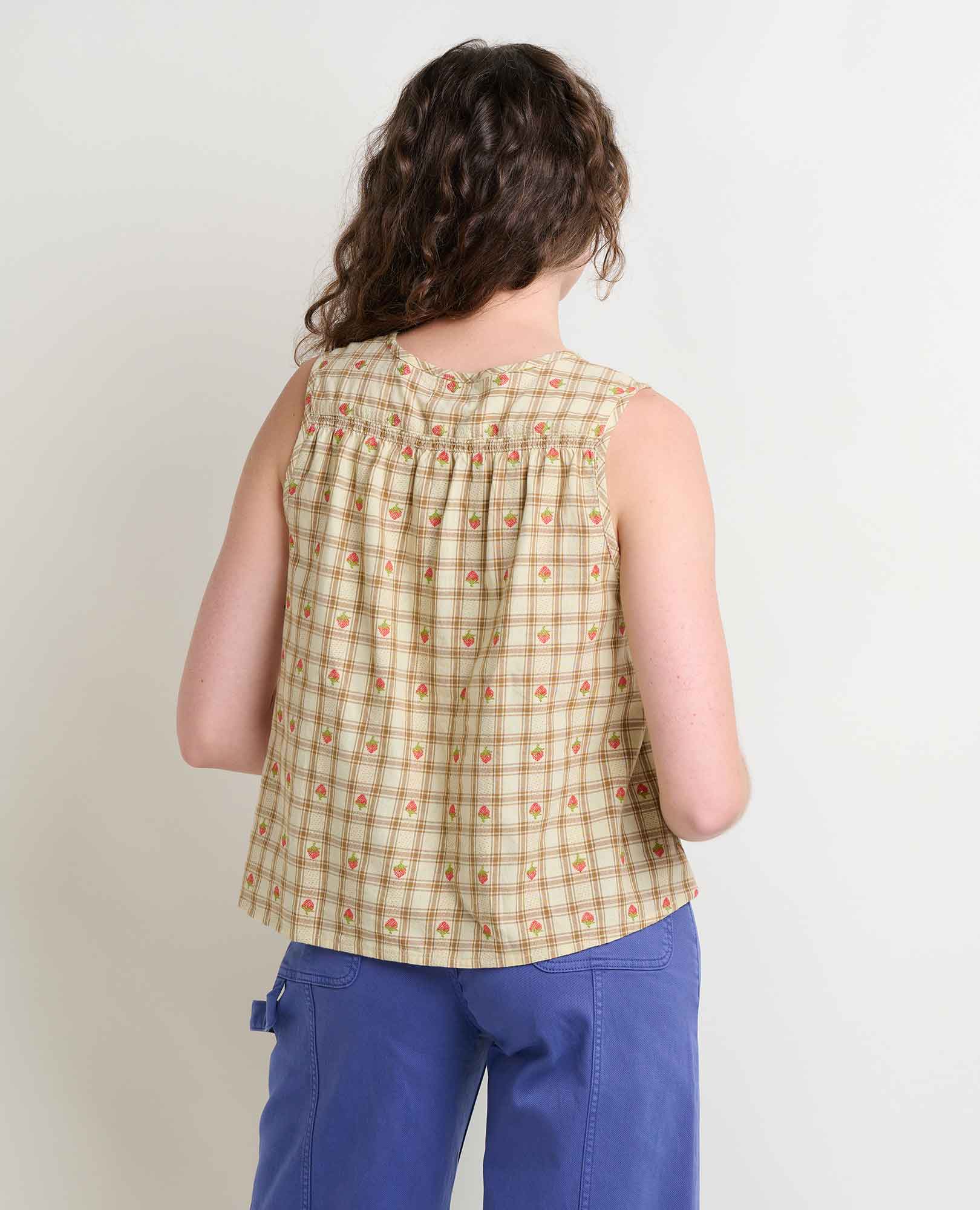 Manzana Button Front Tank - Softxoi