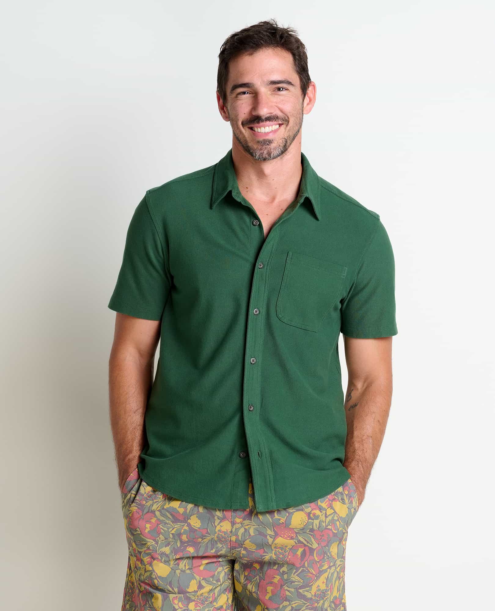 Men's Yerba Short Sleeve Shirt - Softxoi