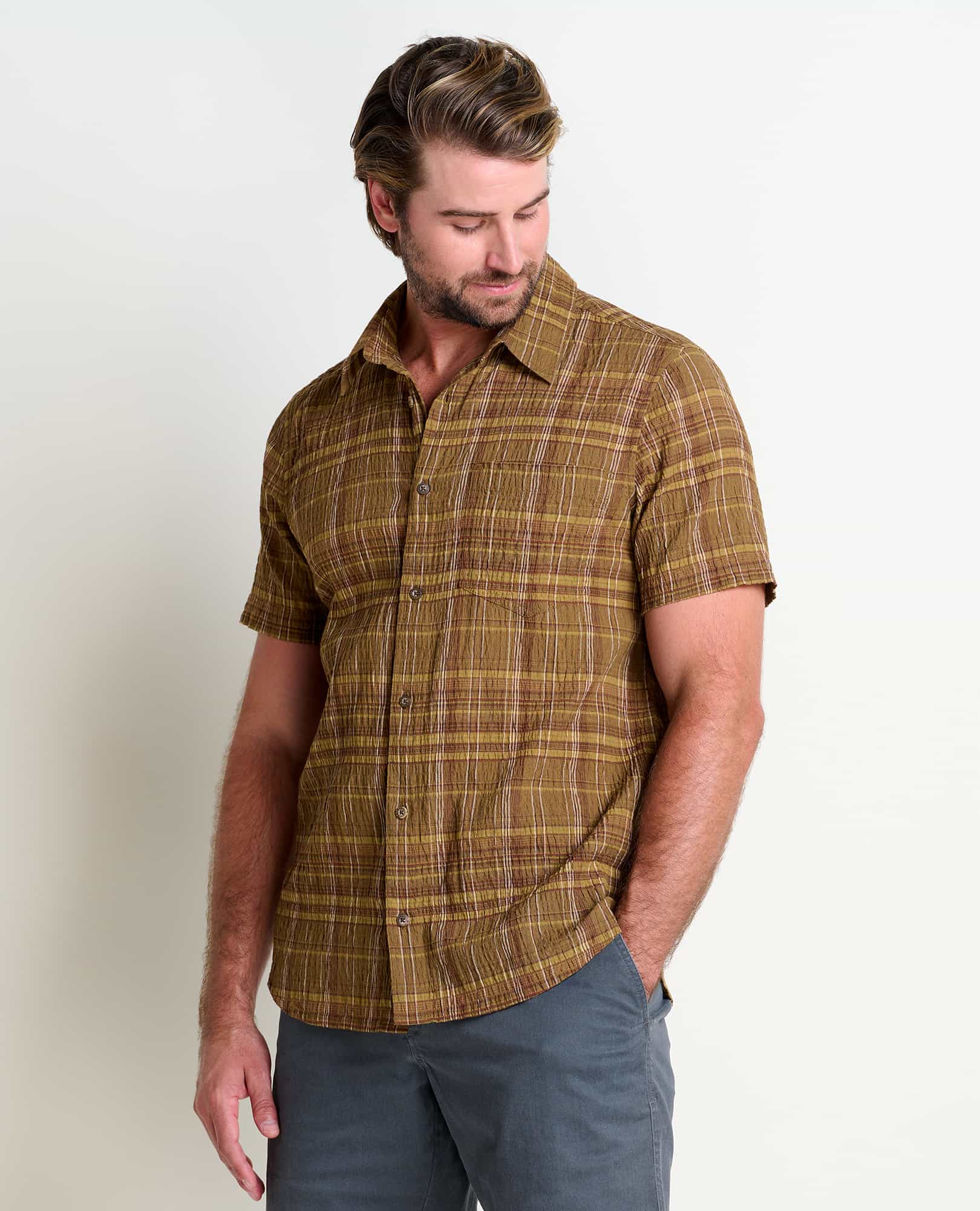 Men's Fletcher Short Sleeve Shirt - Softxoi
