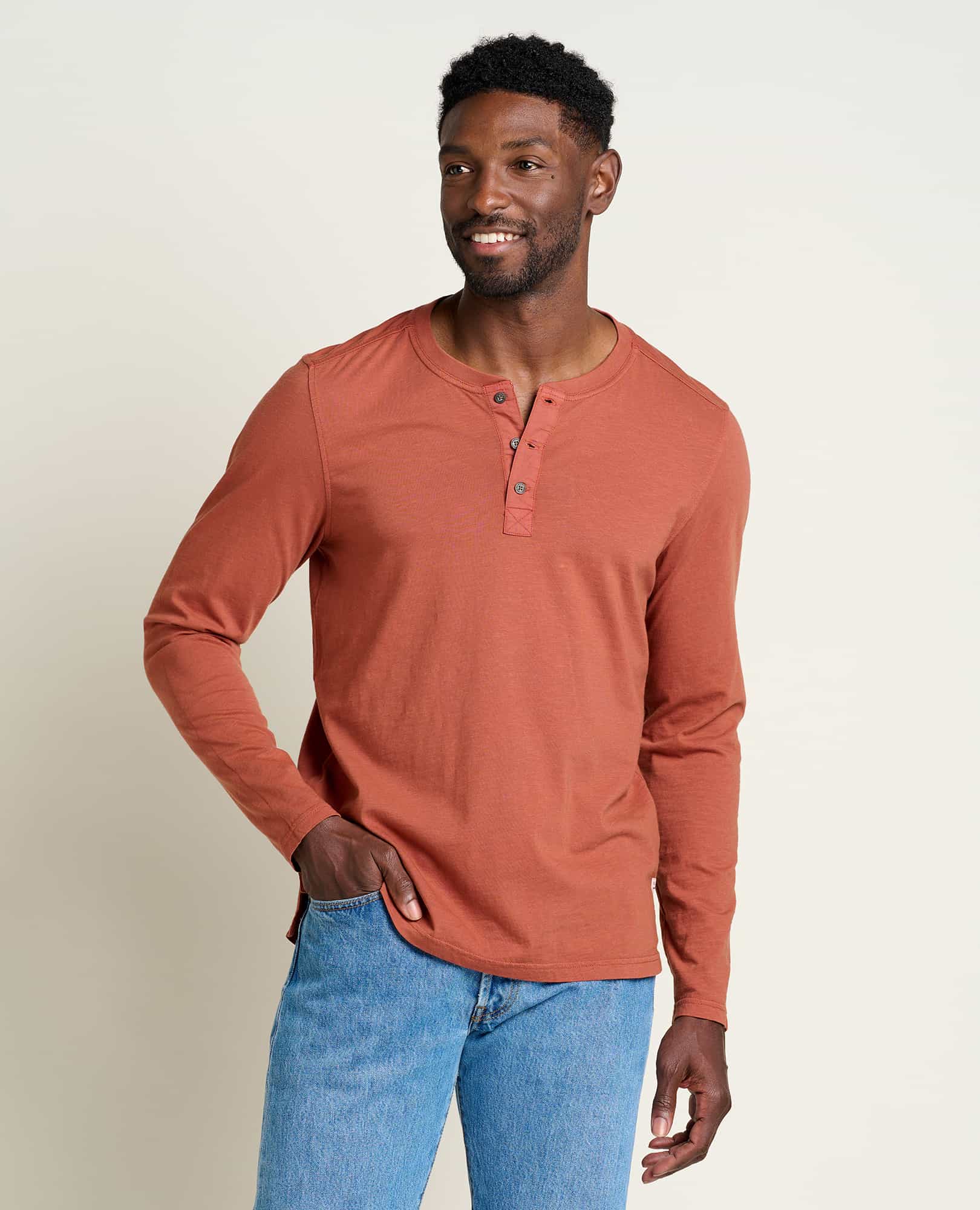 Men's Primo Long Sleeve Henley - Softxoi
