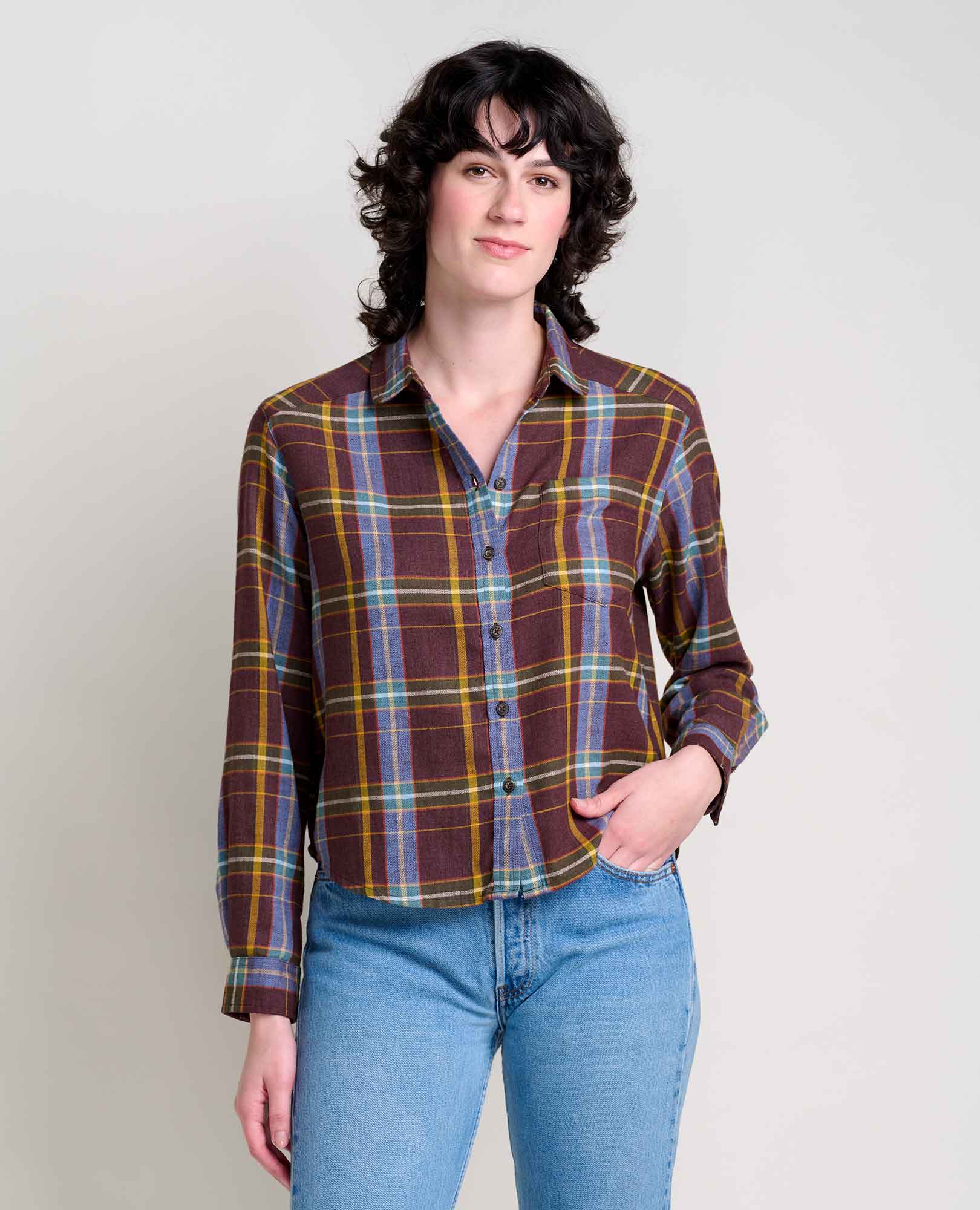Re-Form Flannel Boxy Shirt - Softxoi