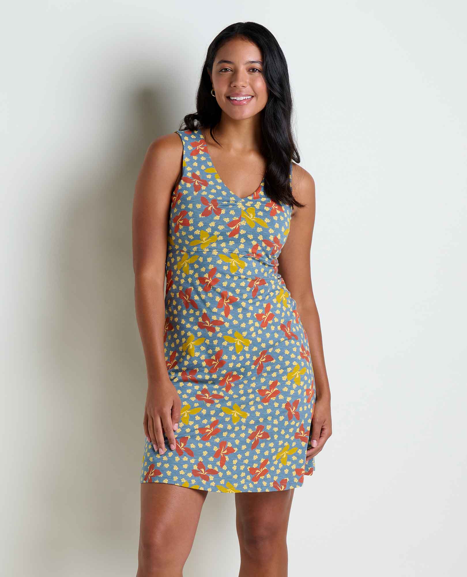 Rosemarie Sleeveless Dress - Softxoi