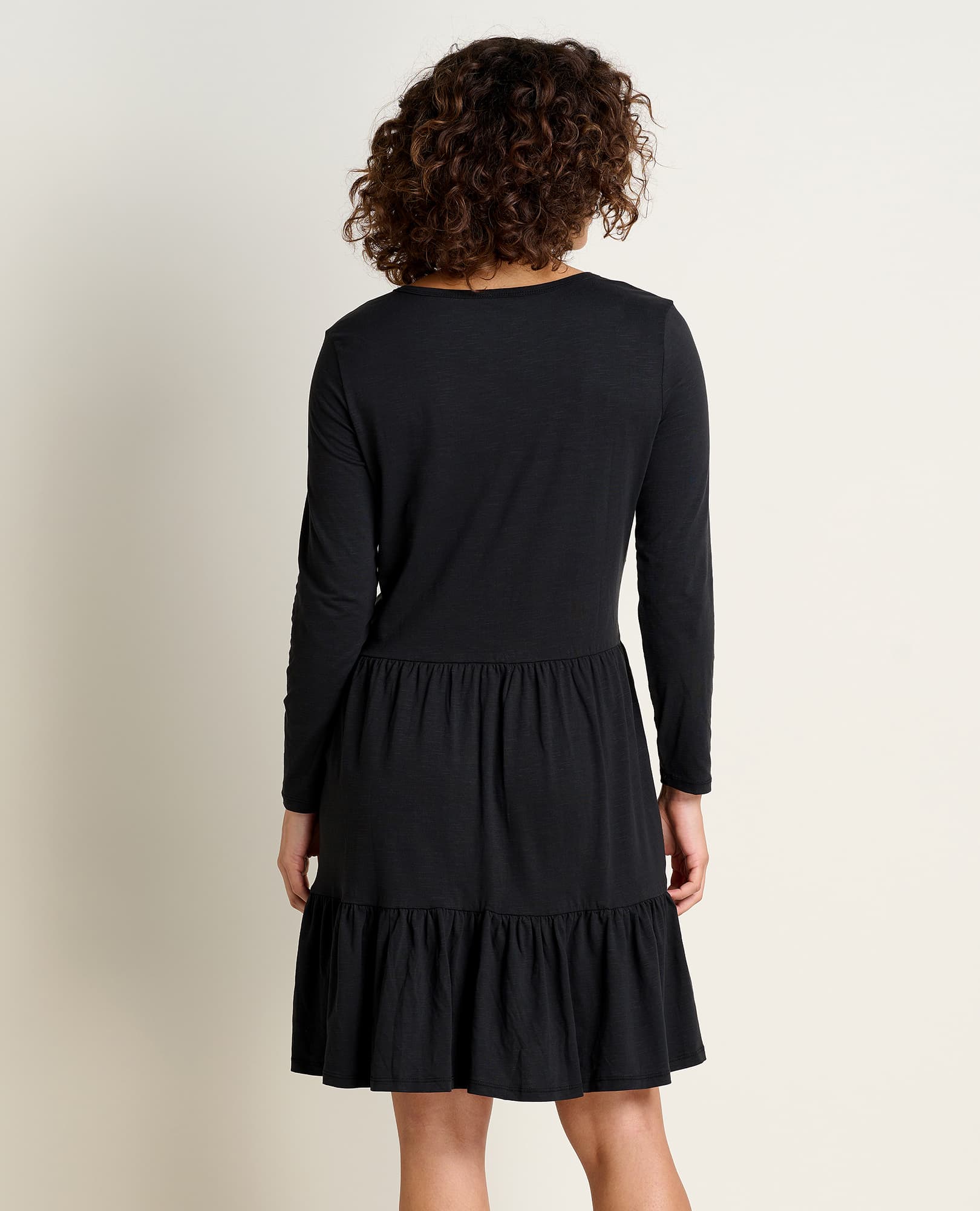 Marley Tiered Long Sleeve Dress - Softxoi