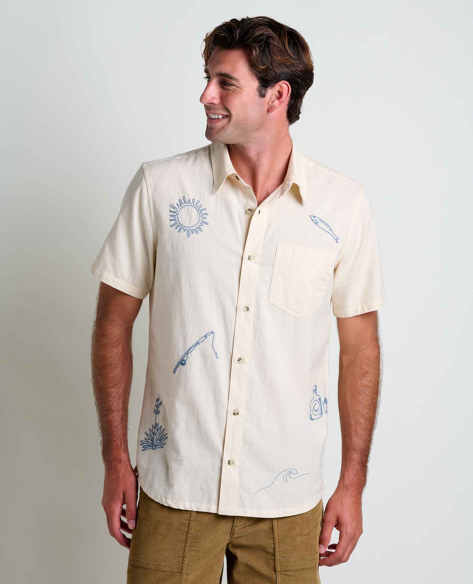 Airscape Shirt Embroidered - Softxoi