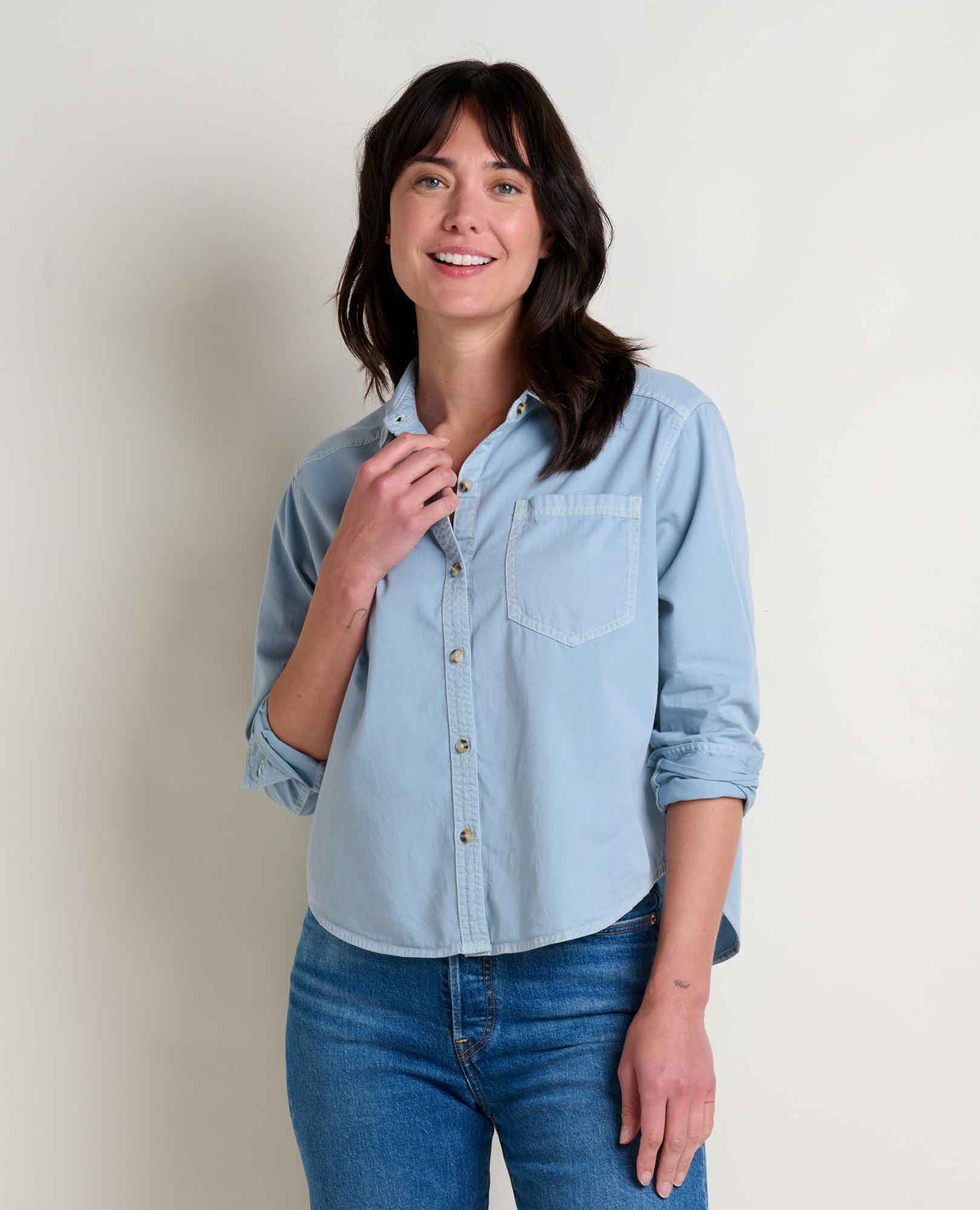 Arroyo Twill Boxy Shirt - Softxoi