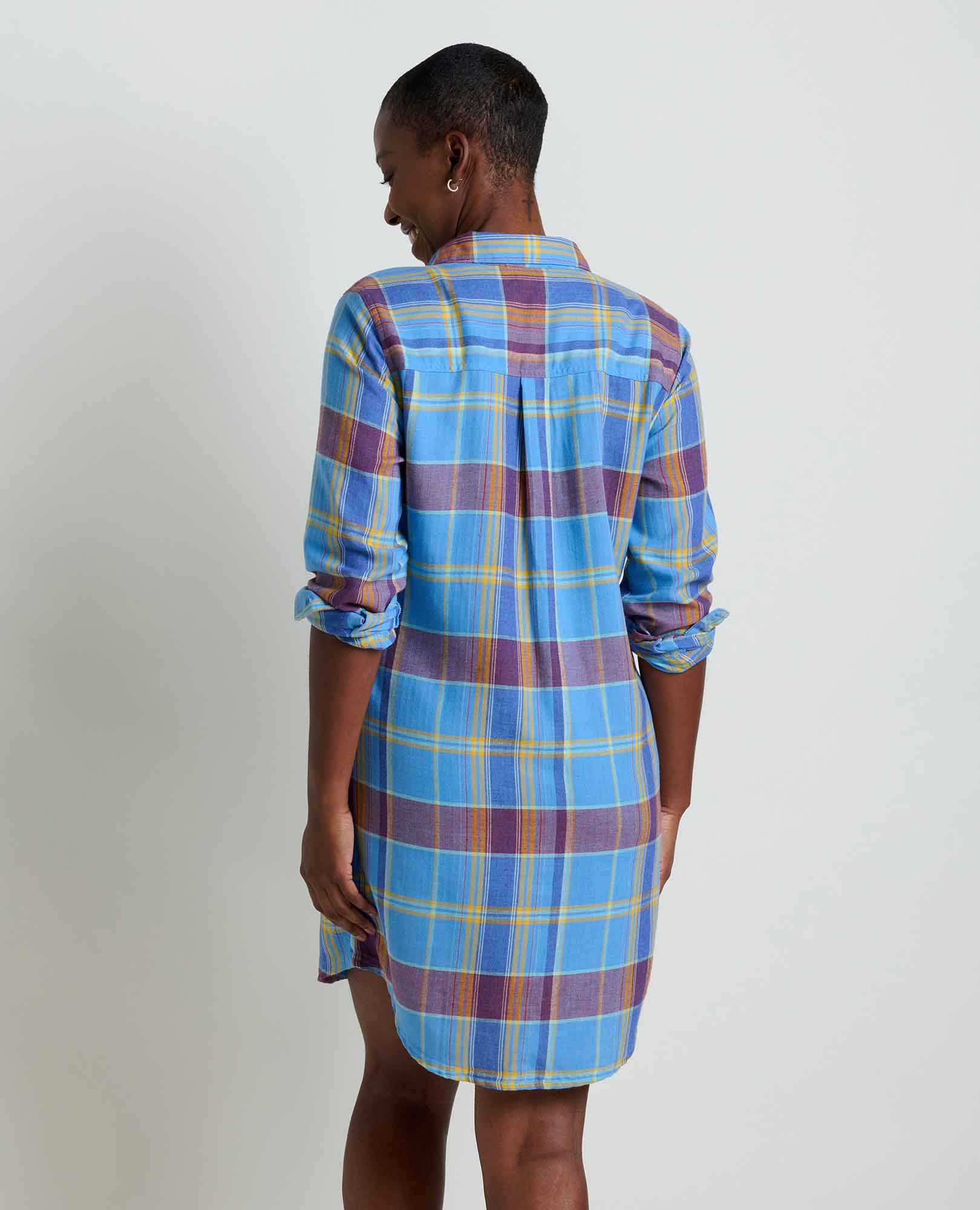 Re-Form Flannel Shirtdress - Softxoi