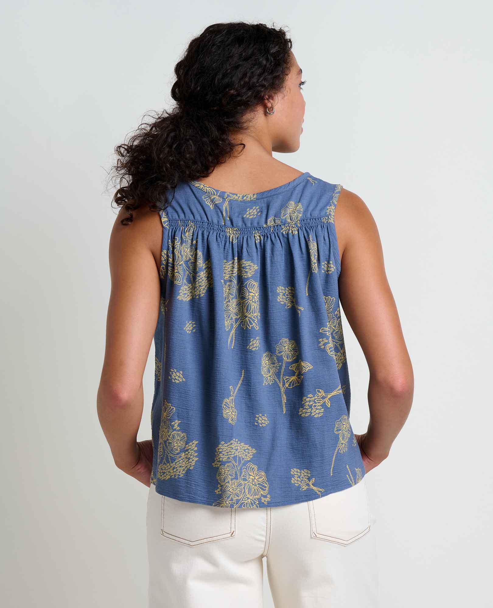 Manzana Button Front Tank - Softxoi