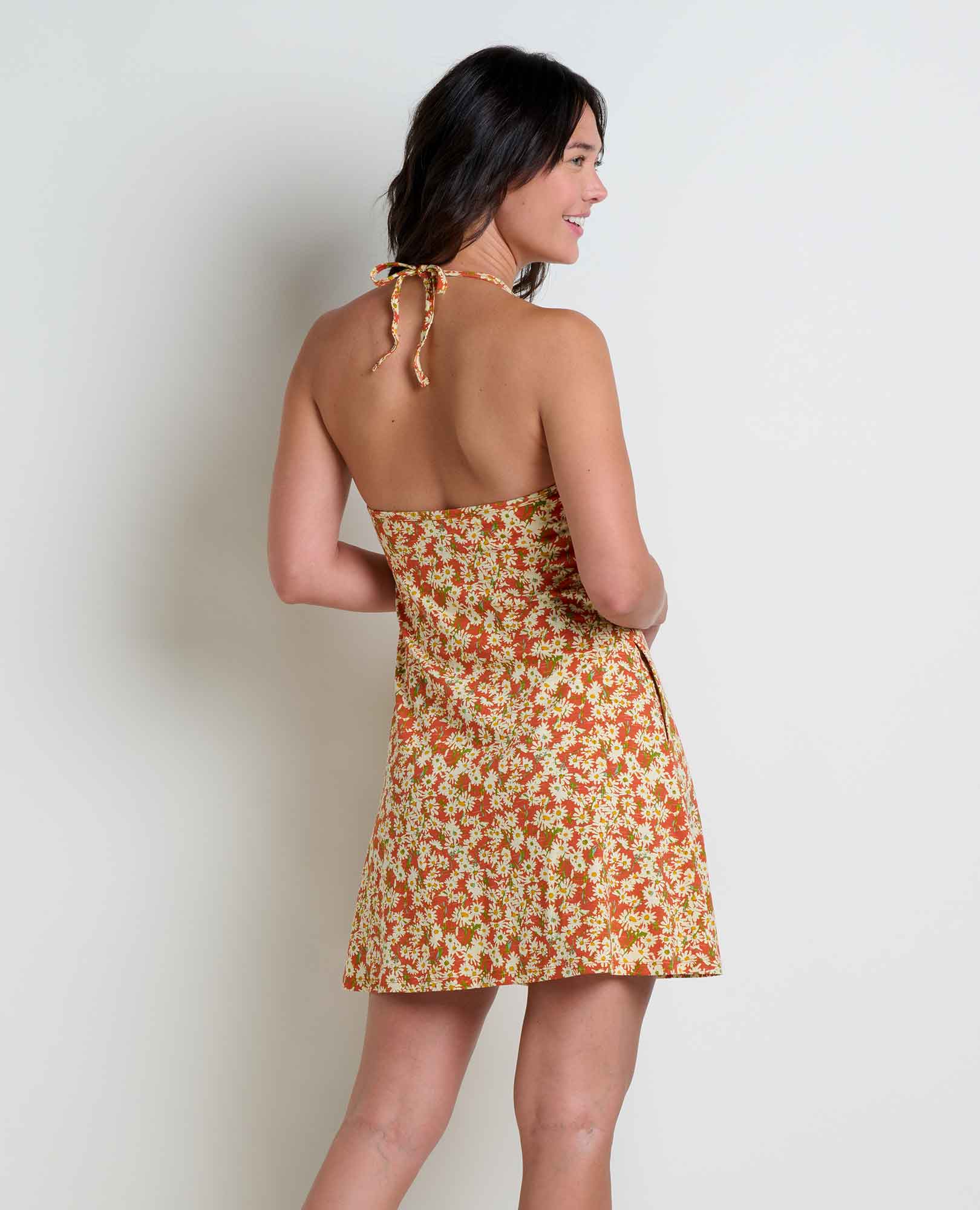 Plumeria Halter Dress - Softxoi