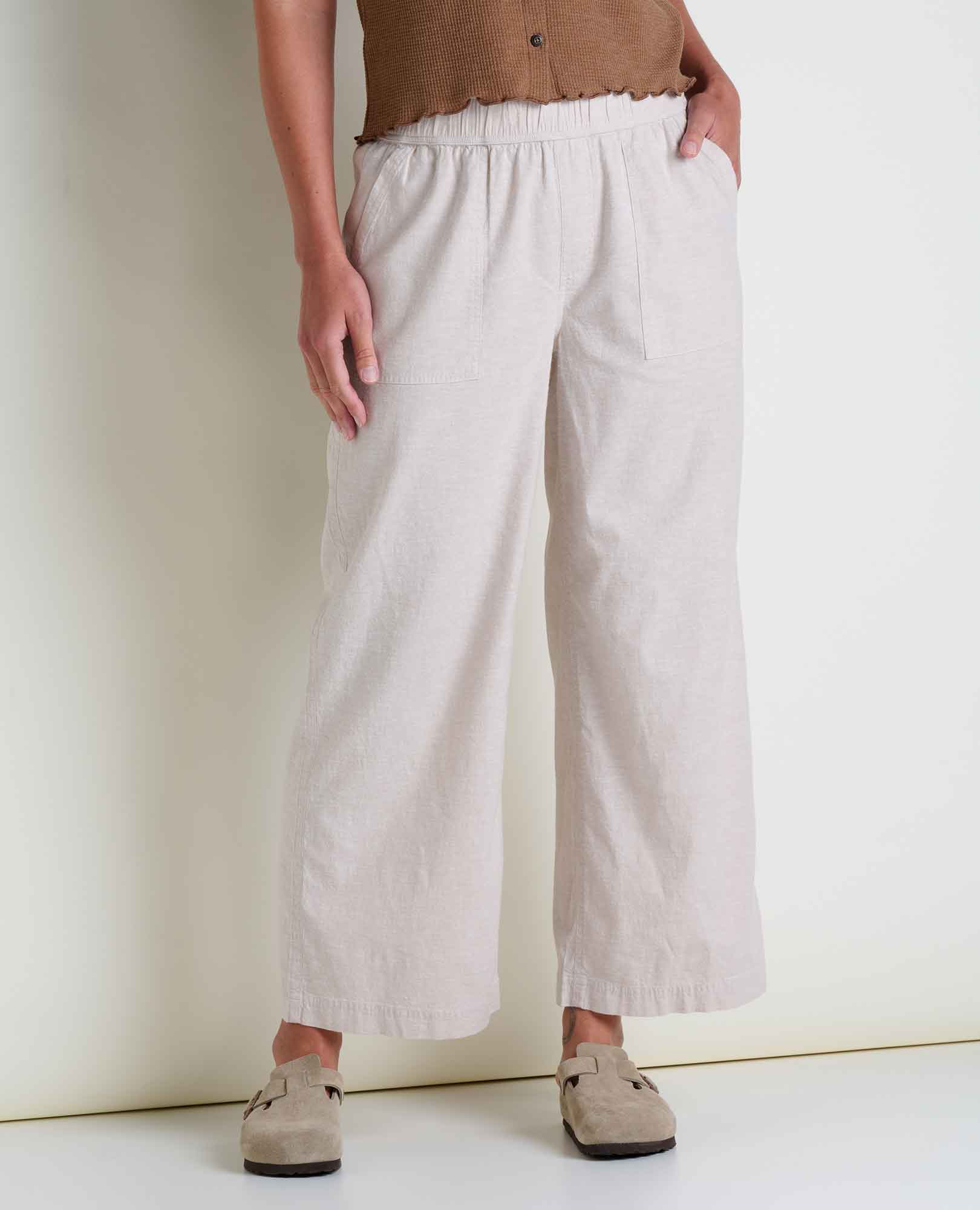 Taj Hemp Wide Leg Pant - Softxoi