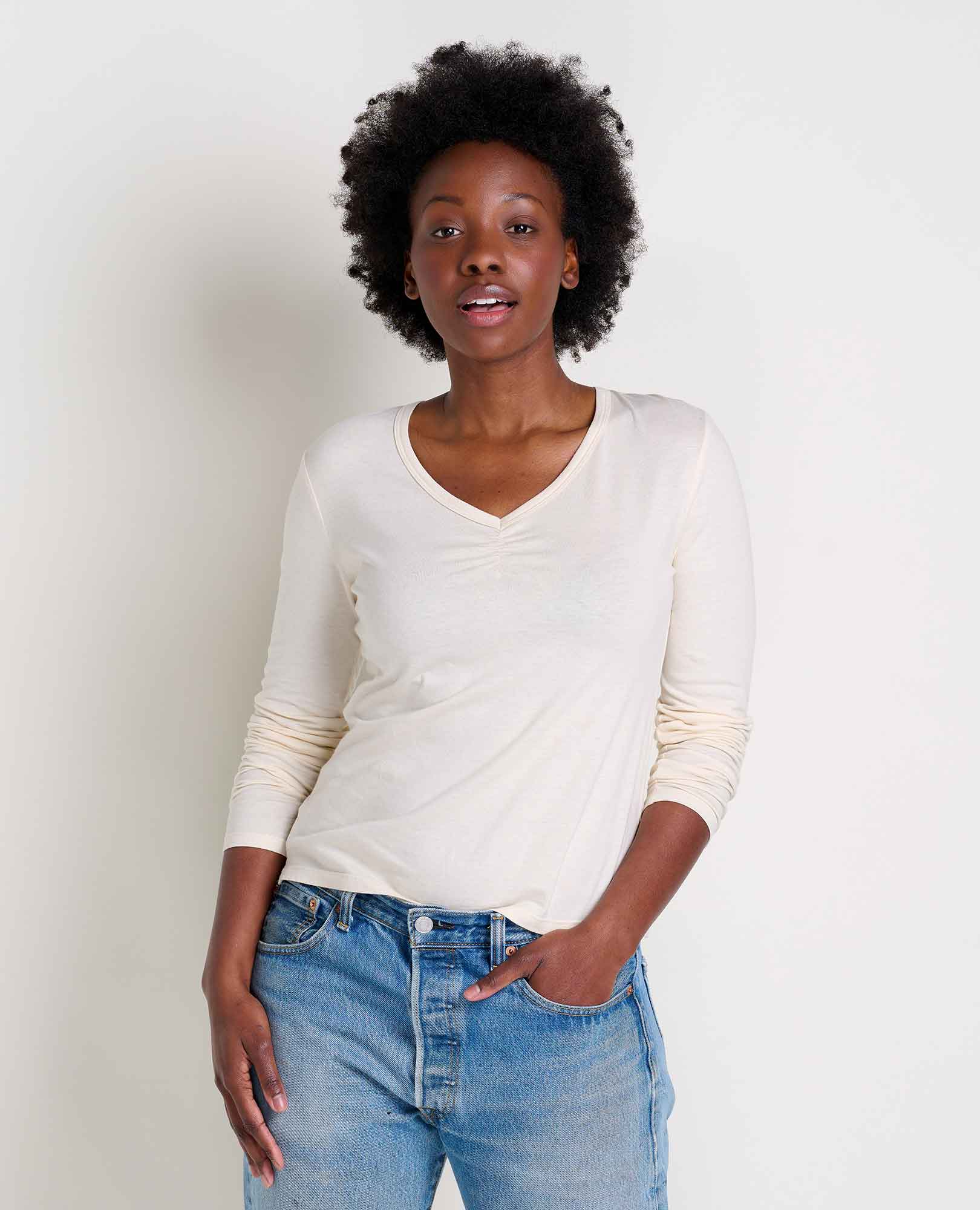 Rose Long Sleeve Tee - Softxoi