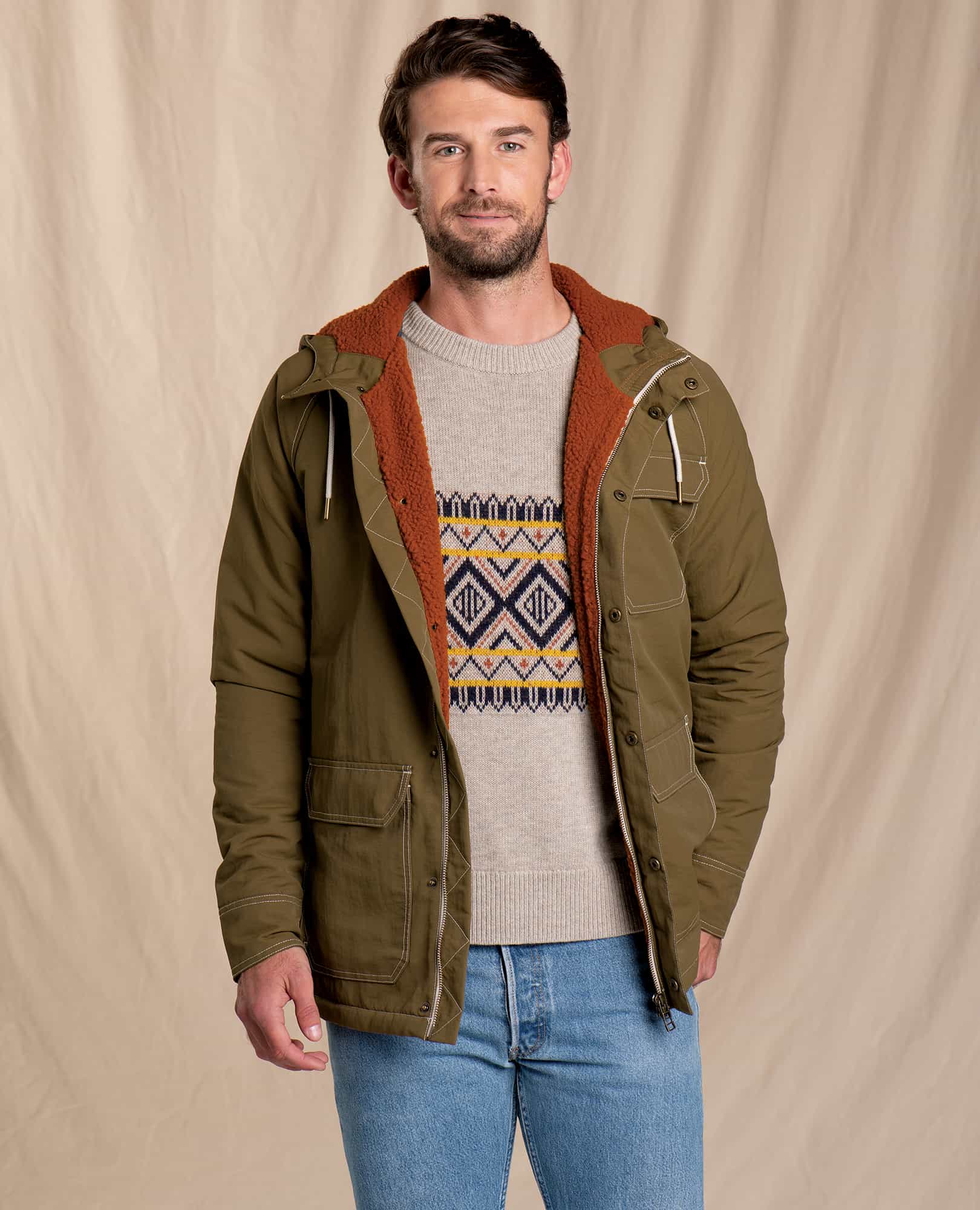 Men's Forester Pass Sherpa Parka - Softxoi