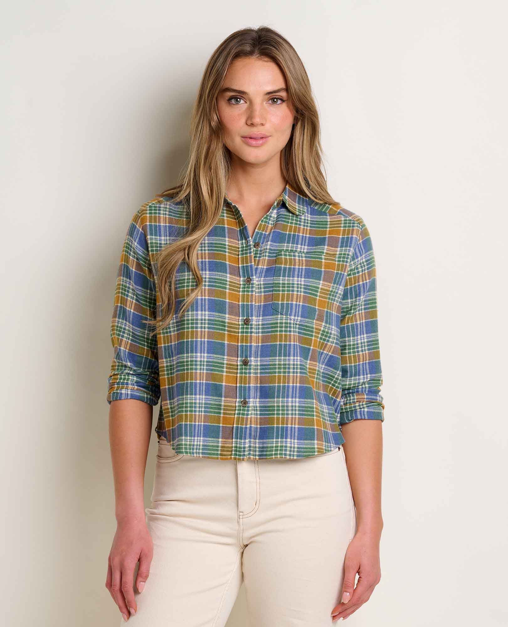 Re-Form Flannel Boxy Shirt - Softxoi