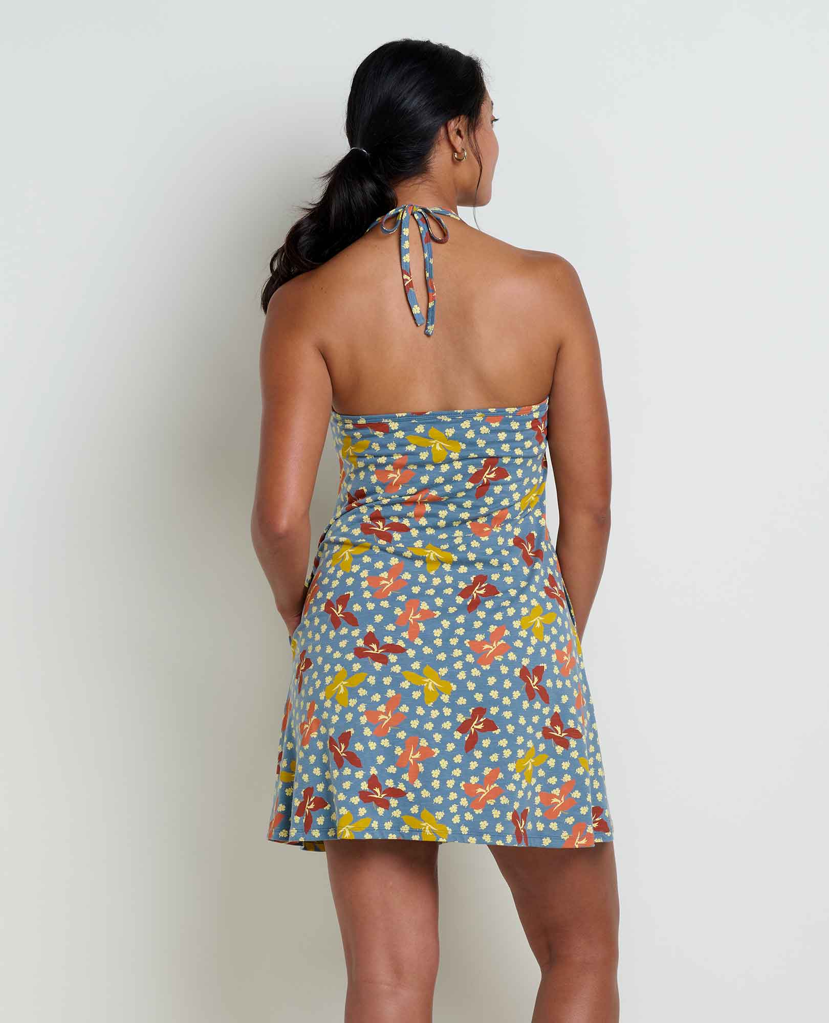 Plumeria Halter Dress - Softxoi