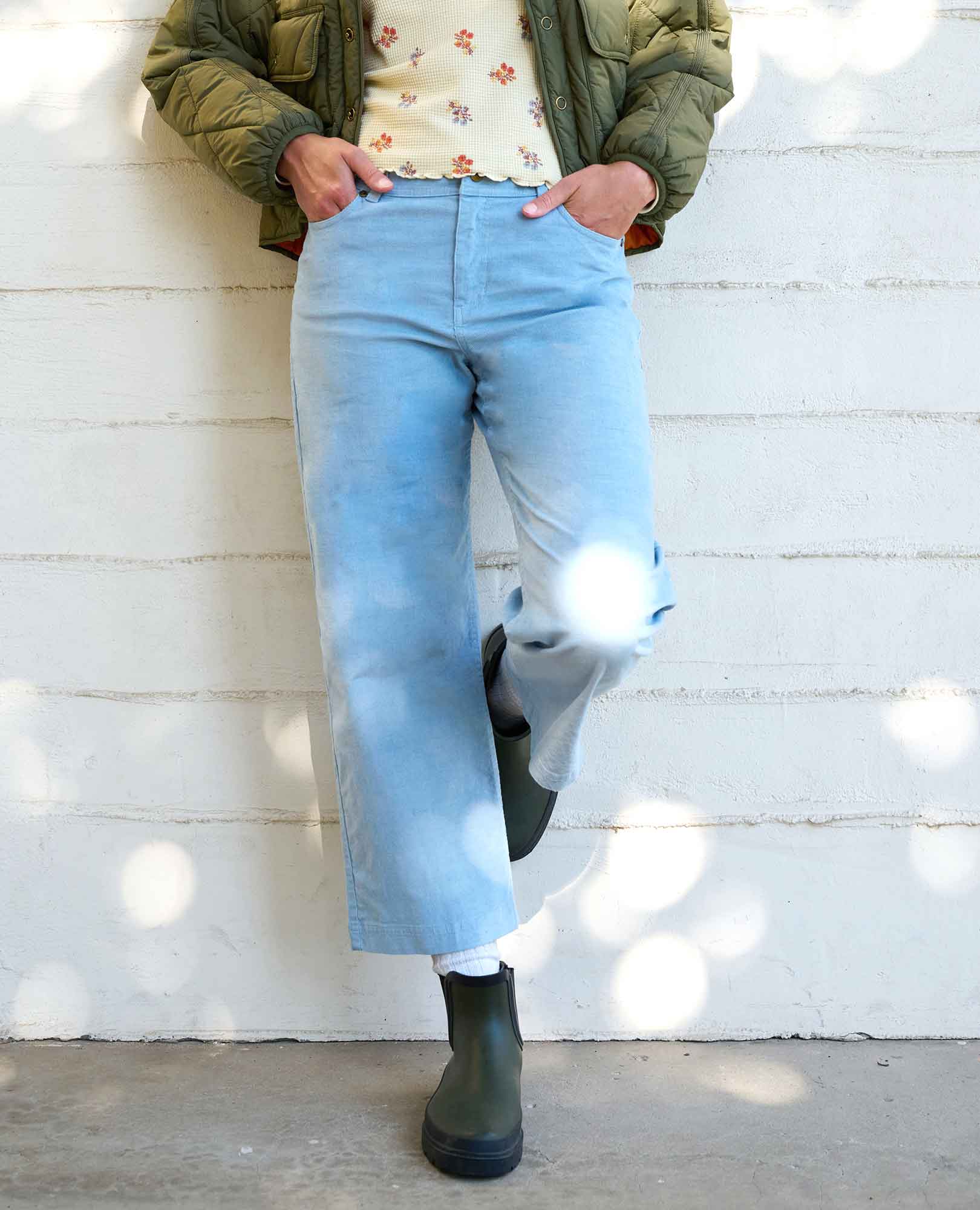 Women's Karuna Cord Wide Leg Pant - Softxoi