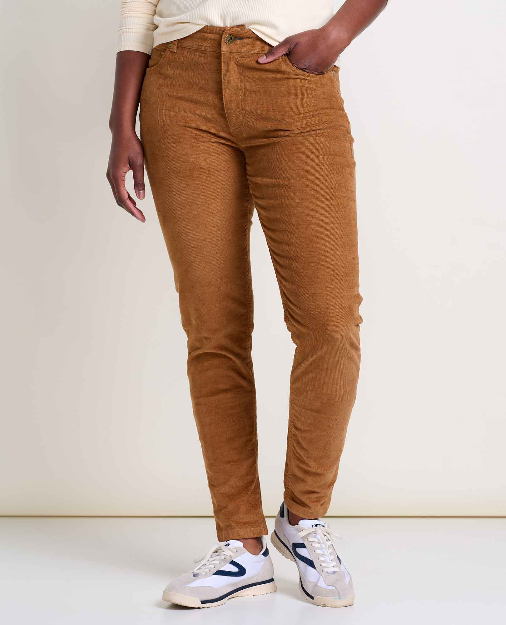 Karuna Cord 5 Pocket Skinny Pant - Softxoi
