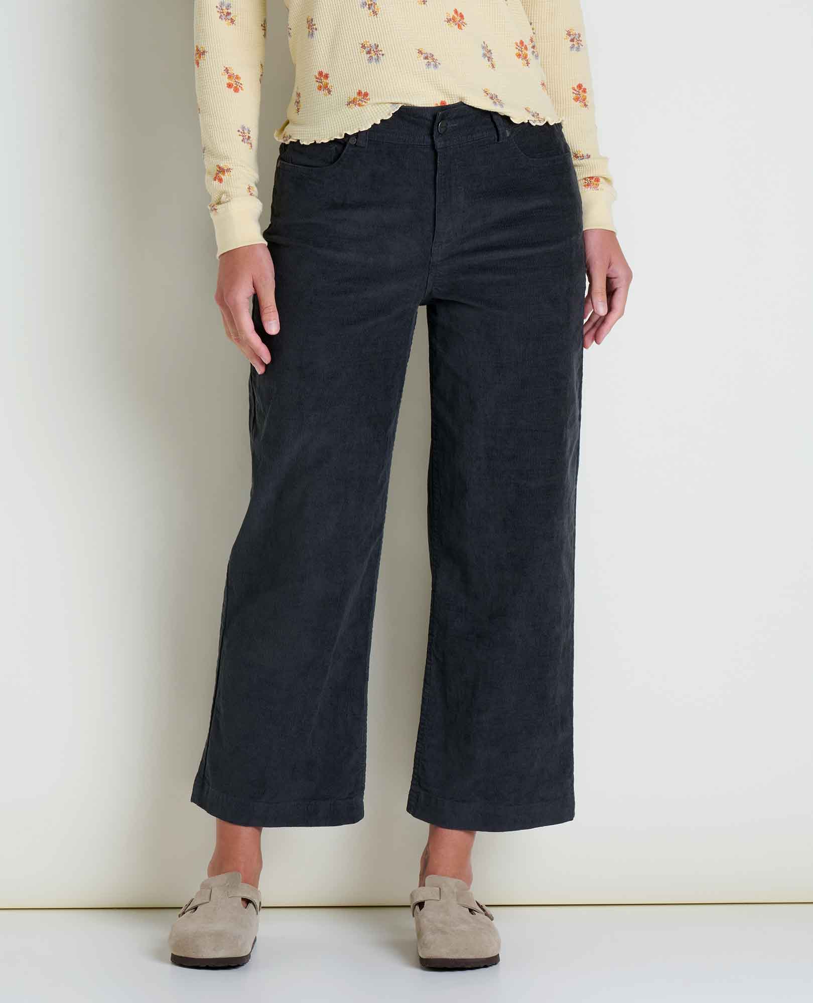 Women's Karuna Cord Wide Leg Pant - Softxoi