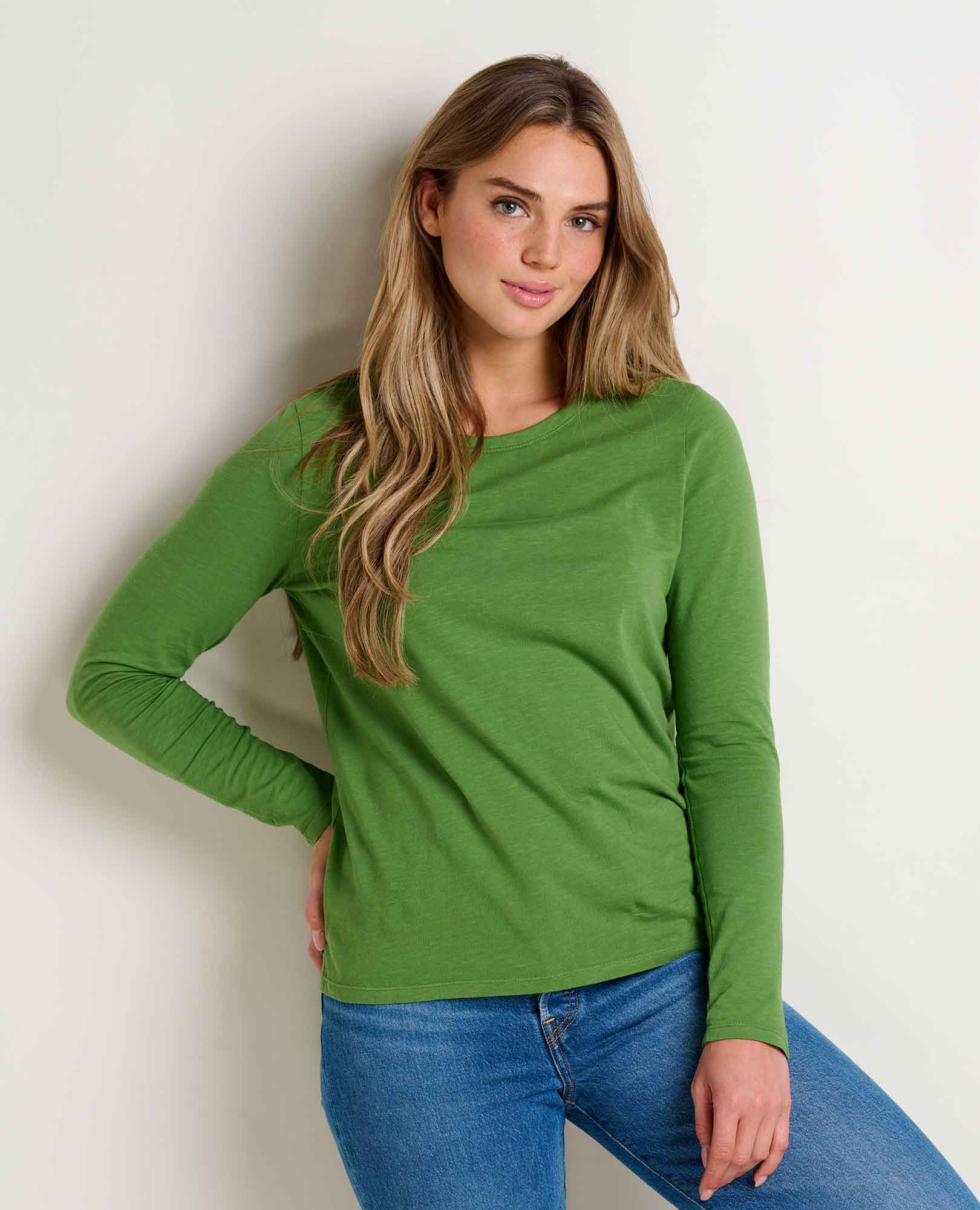 Women's Primo Long Sleeve Crew - Softxoi