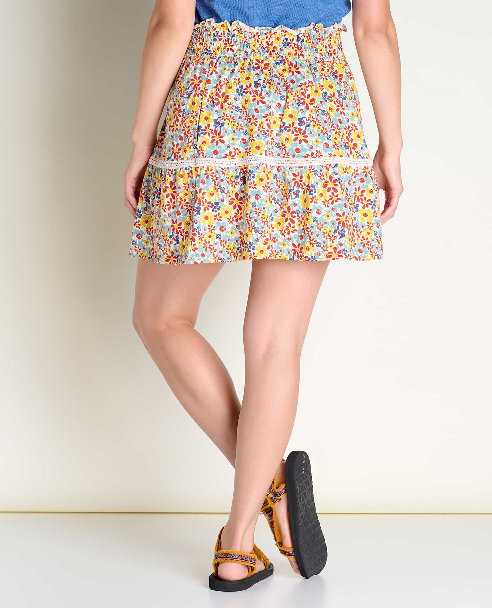 Marigold Ruffle Skirt - Softxoi
