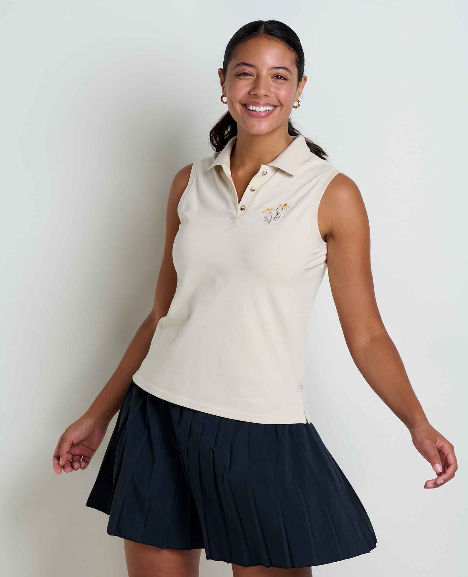 Yerba Sleeveless Polo - Softxoi